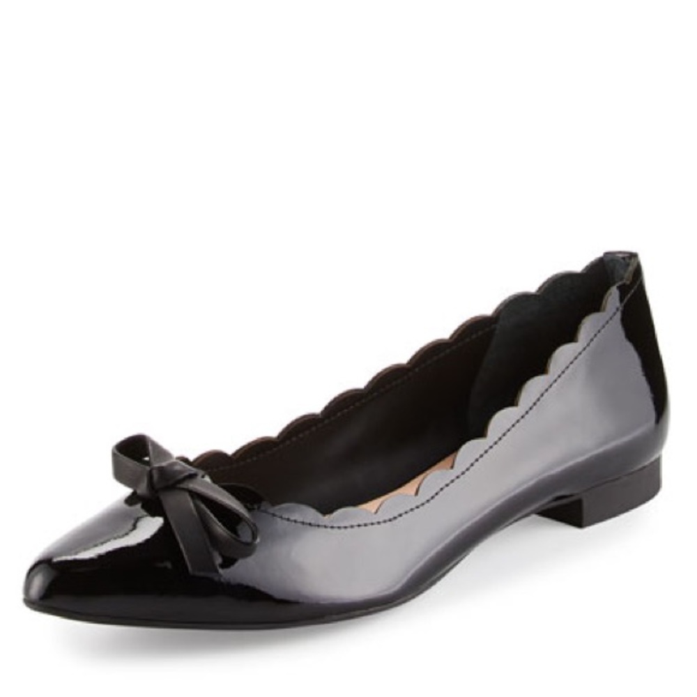 NEW Kate Spade Eleni Flex Scalloped Ballerina Flat